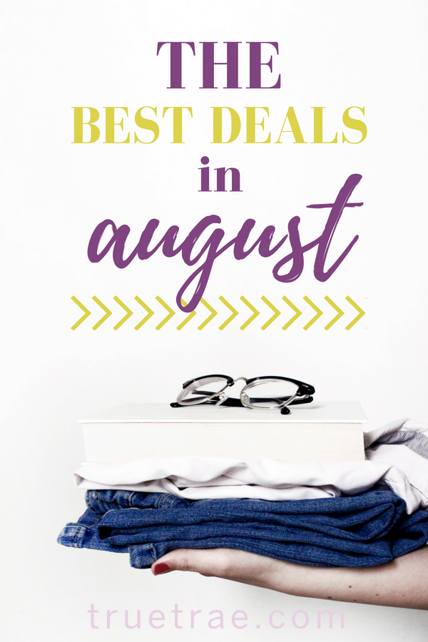 If you haven’t started your school shopping, that’s ok. The best deals in August are right here, anyway. Use these back to school deals to your advantage! 