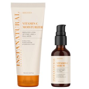InstaNatural Vitamin C Moisturizer and Serum Kit