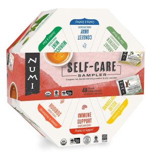 Numi Organic Tea Self-Care Sampler, Herbal Tea Gift Set