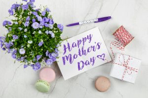 Mother's Day card and gifts